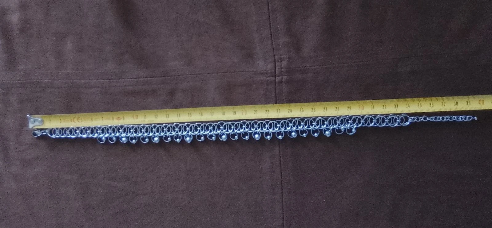 Collarbone Celtic chainmail choker – photo 5